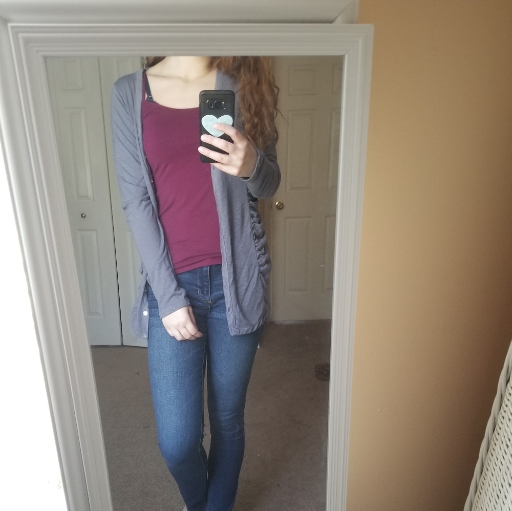 Grey Cardigan